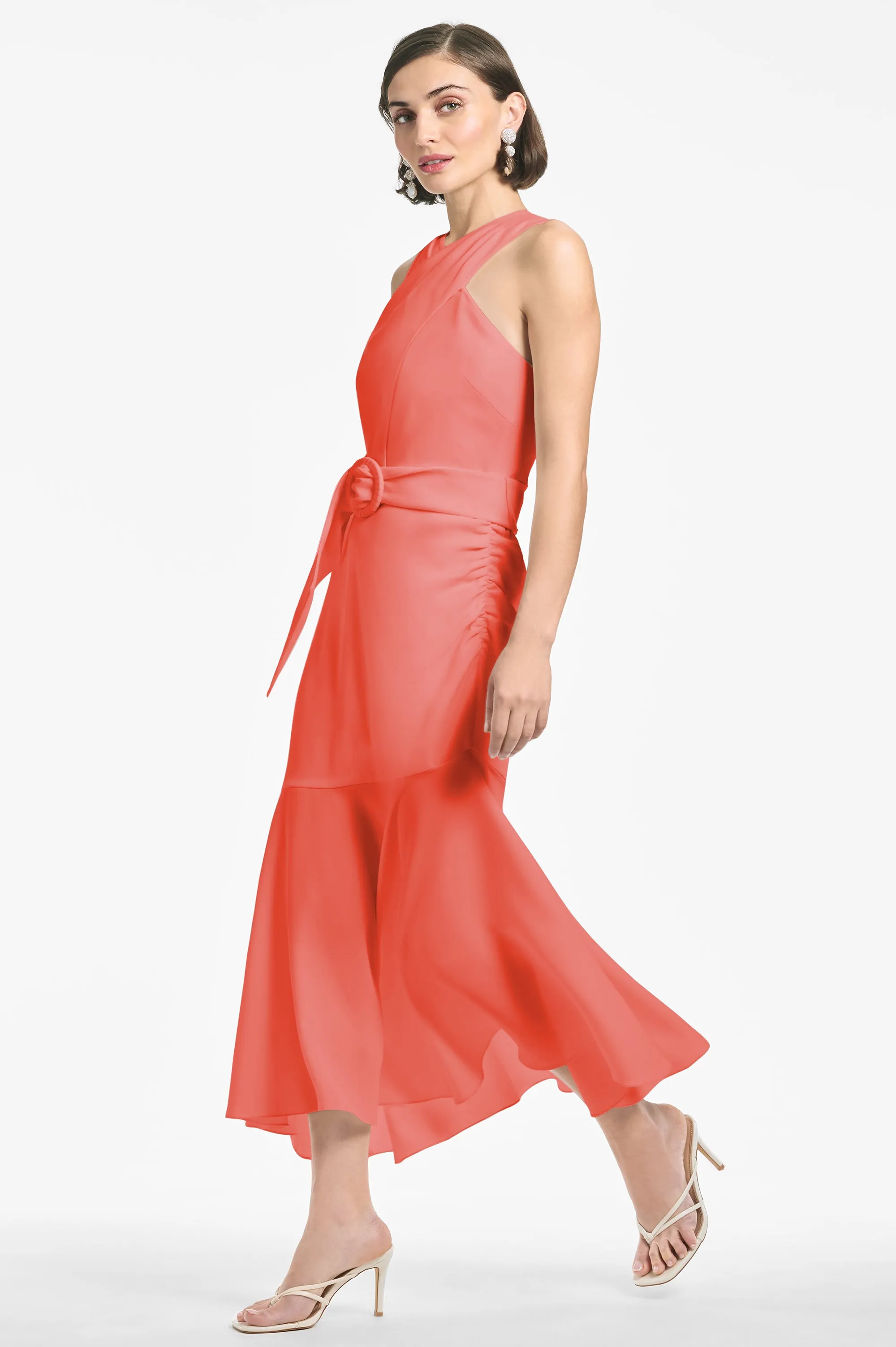 NAOMI DRESS - CORAL