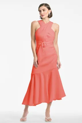 NAOMI DRESS - CORAL