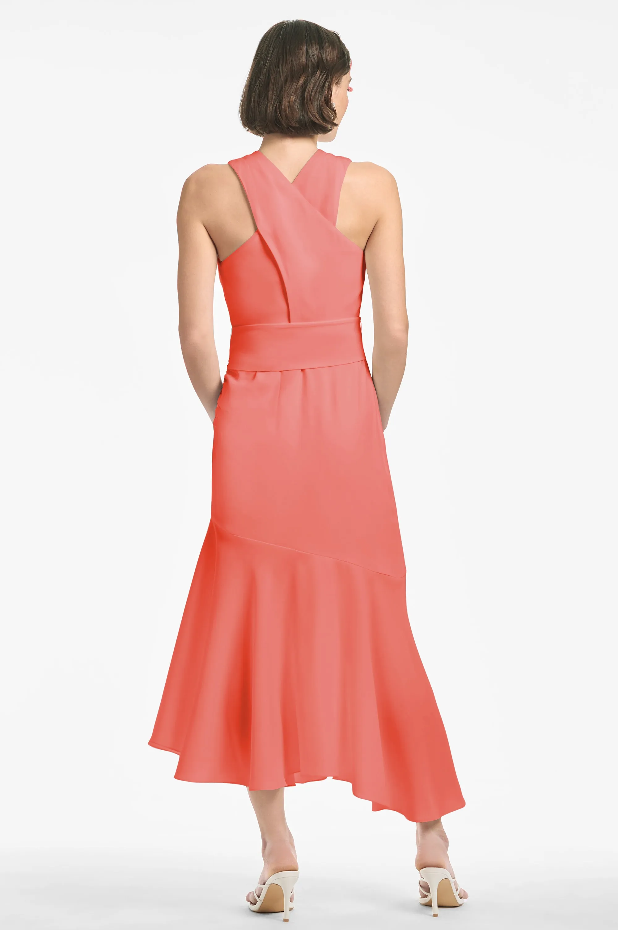 NAOMI DRESS - CORAL