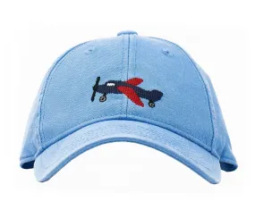 Needlepoint Airplane Hat