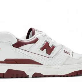 New balance 550 sea salt burgundy