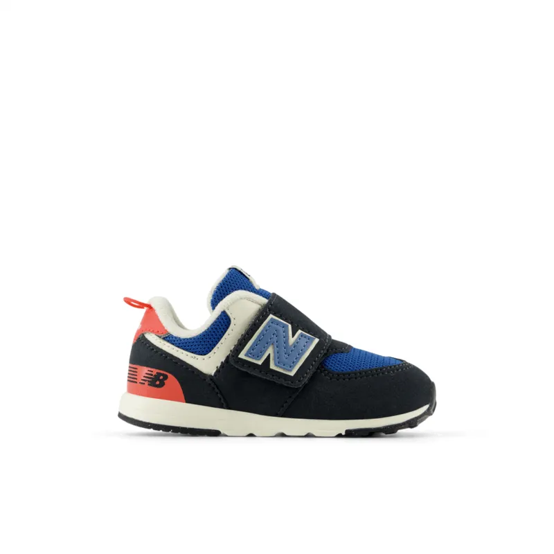 New Balance Infant & Toddler 574 NEW-B Hook & Loop Shoe - NW574RBT (X-Wide)