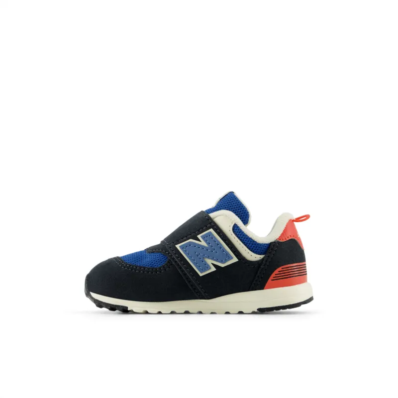 New Balance Infant & Toddler 574 NEW-B Hook & Loop Shoe - NW574RBT (X-Wide)