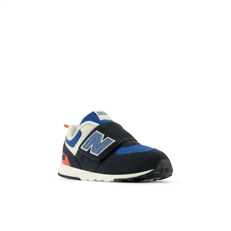 New Balance Infant & Toddler 574 NEW-B Hook & Loop Shoe - NW574RBT (X-Wide)