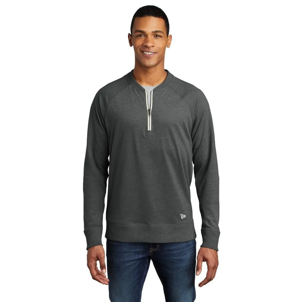 New Era - Men's Sueded Cotton Blend 1/4-Zip Pullover