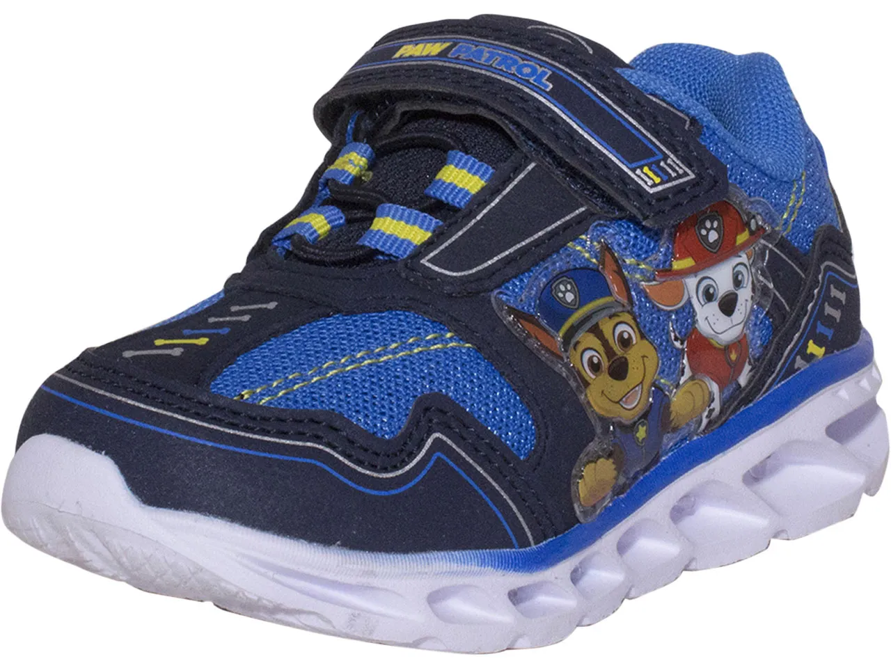 Nickelodeon Paw Patrol Toddler Boy's Sneakers Light Up Navy/Blue Sz: 9T