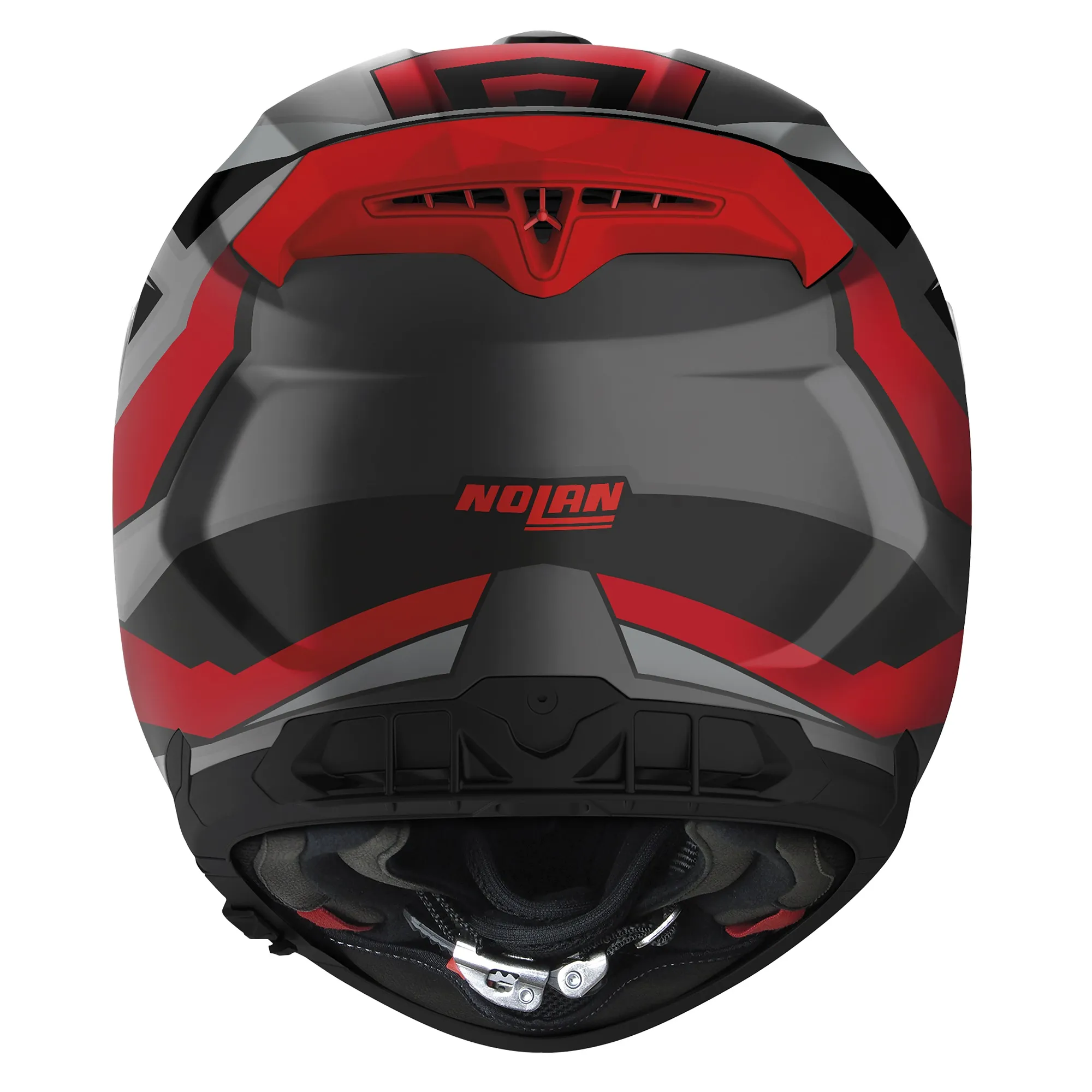 Nolan N80-8 Wanted Helmet - Matt Lava/Red