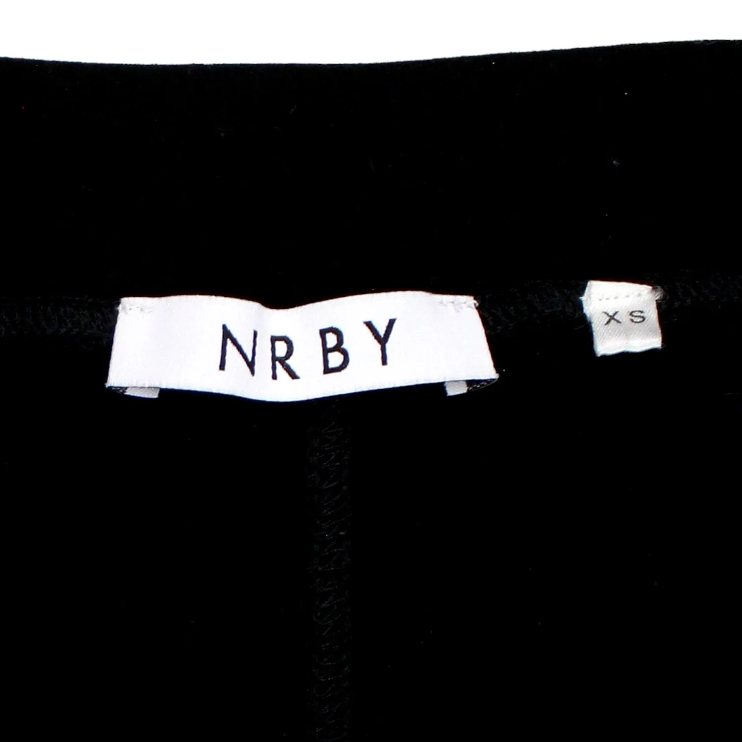 NRBY Black Jersey Joggers