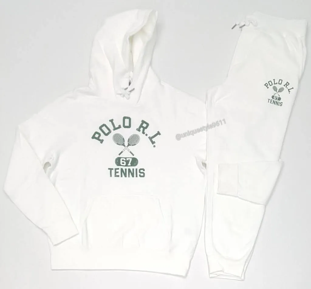 Nwt Polo R.L Tennis Hoodie With Matching Tennis R.L Joggers