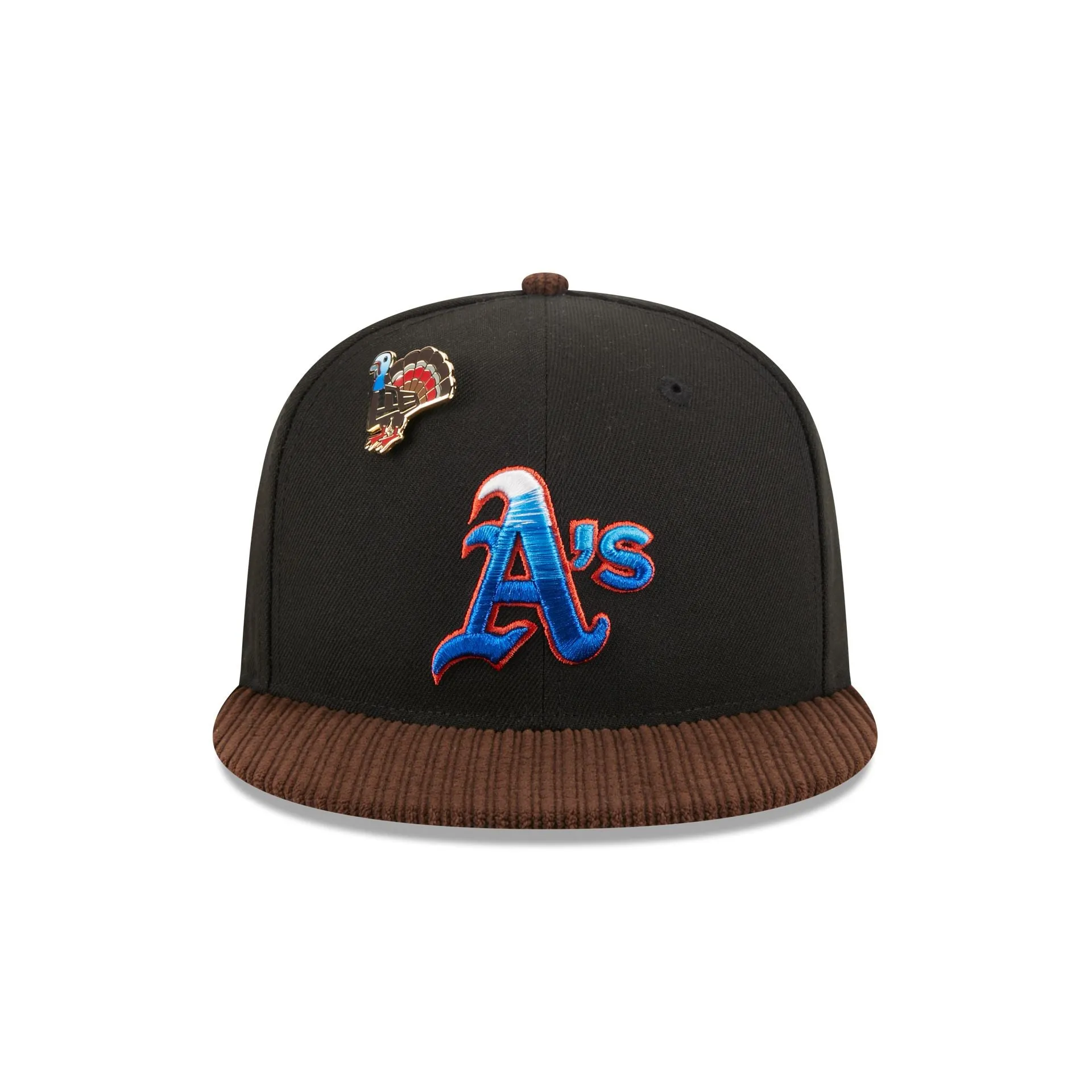 Oakland Athletics Feathered Cord 59FIFTY Fitted Hat