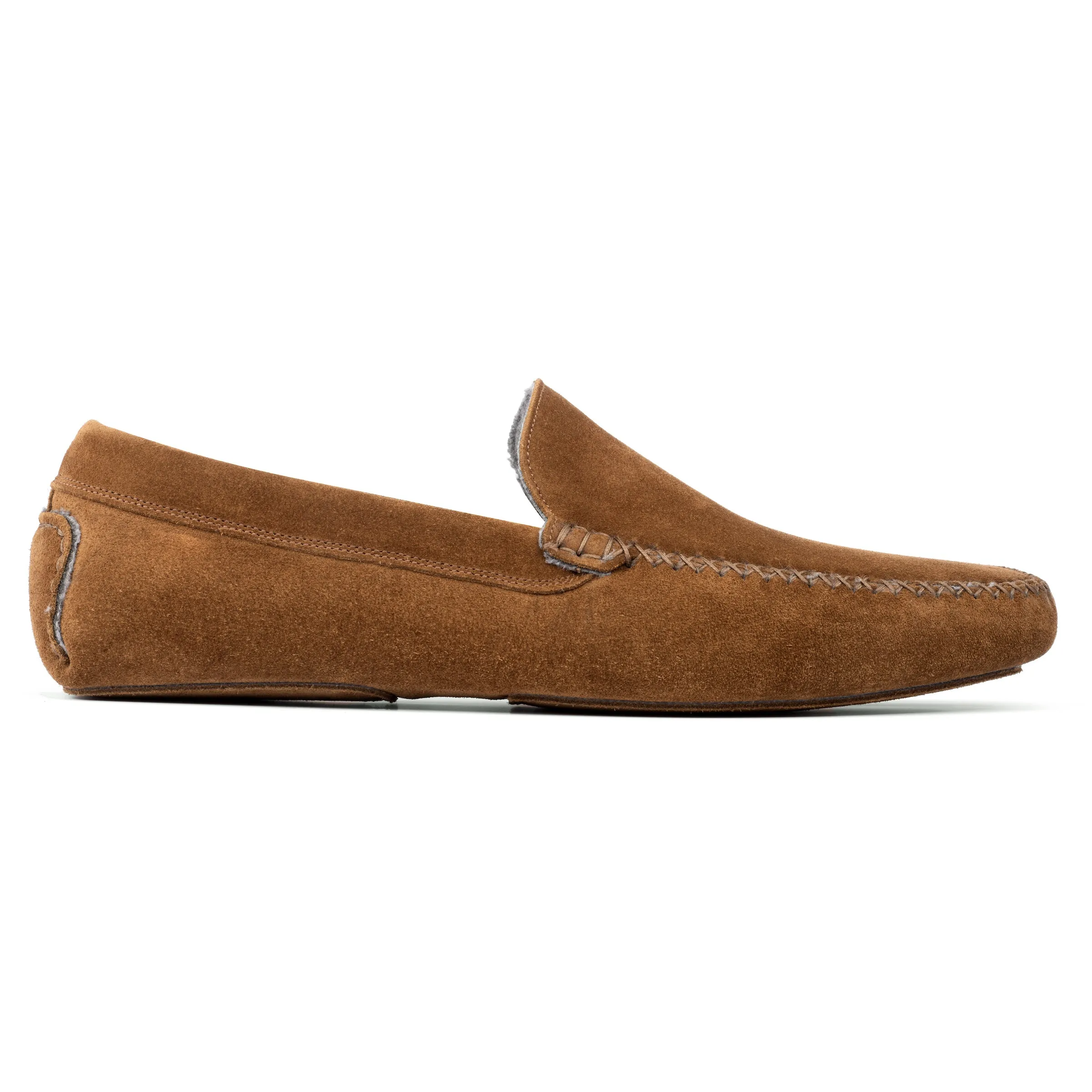 O’Reilly Cigar Suede & Cashmere Slipper