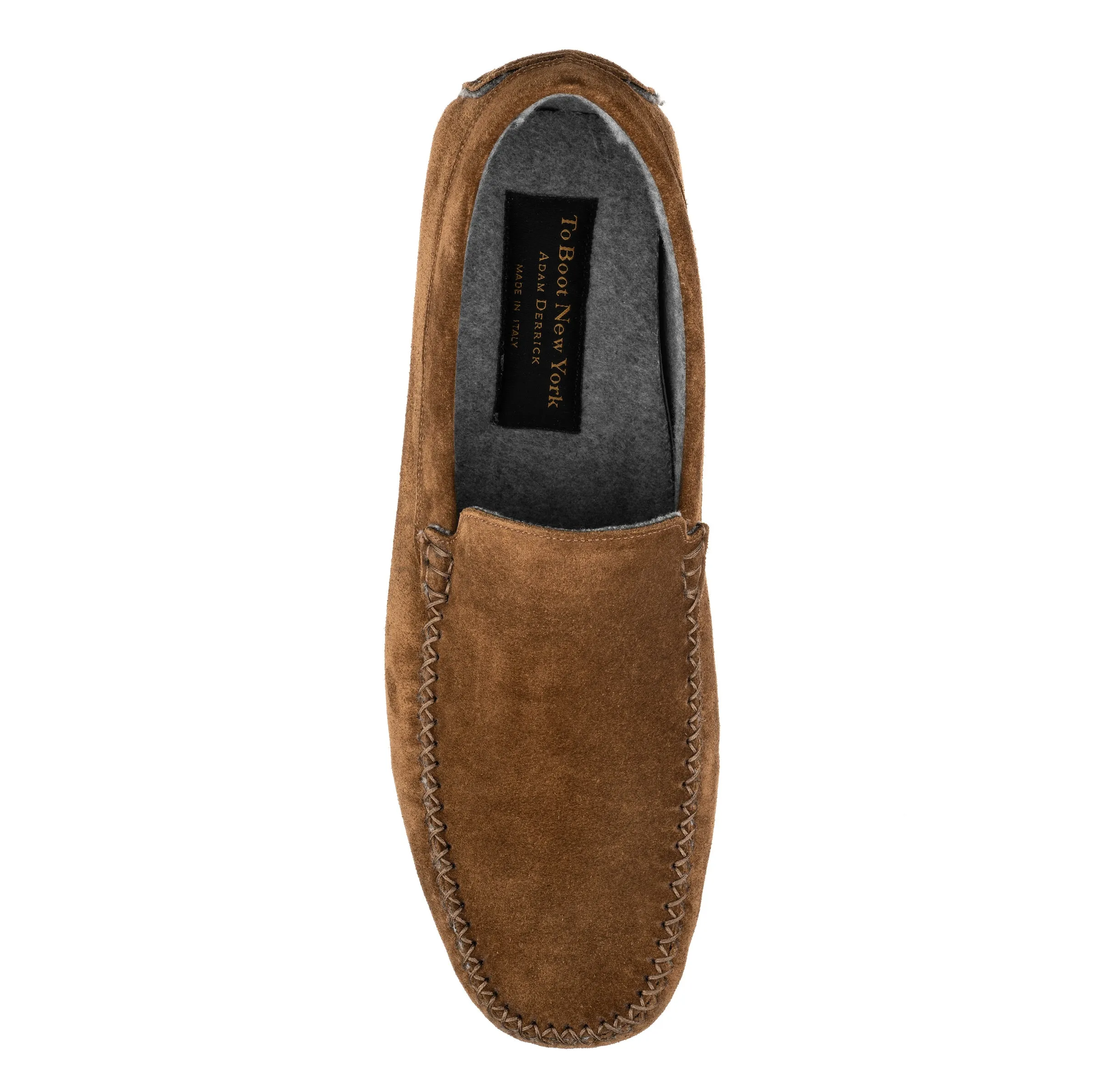 O’Reilly Cigar Suede & Cashmere Slipper