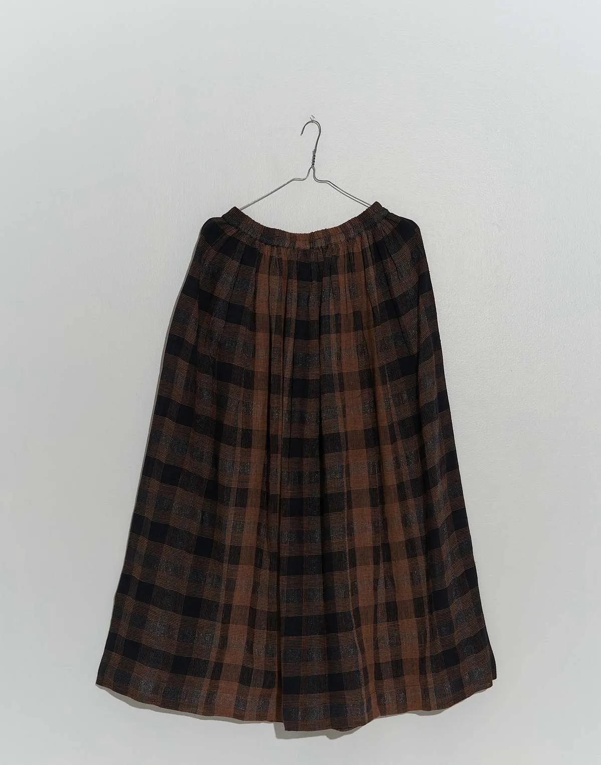 Oxford Skirt - Brown Checkered