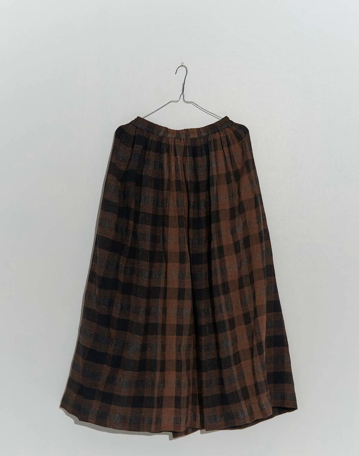 Oxford Skirt - Brown Checkered