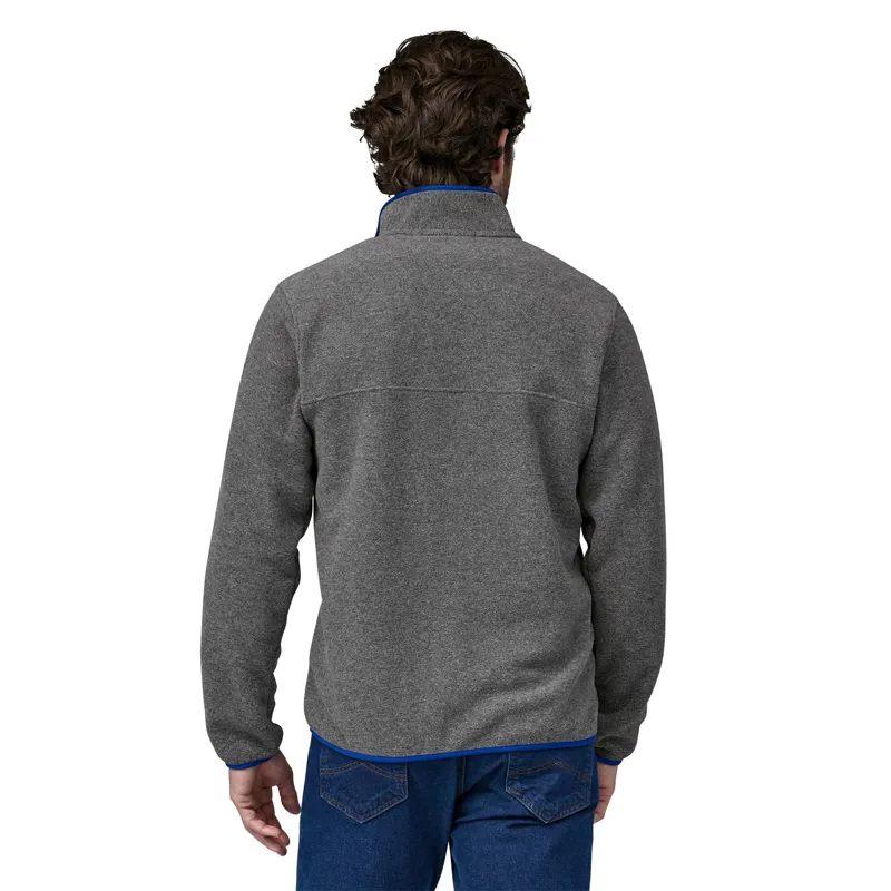 Patagonia Mens Lightweight Synchilla Snap-T Pullover - Nickel-Passage Blue