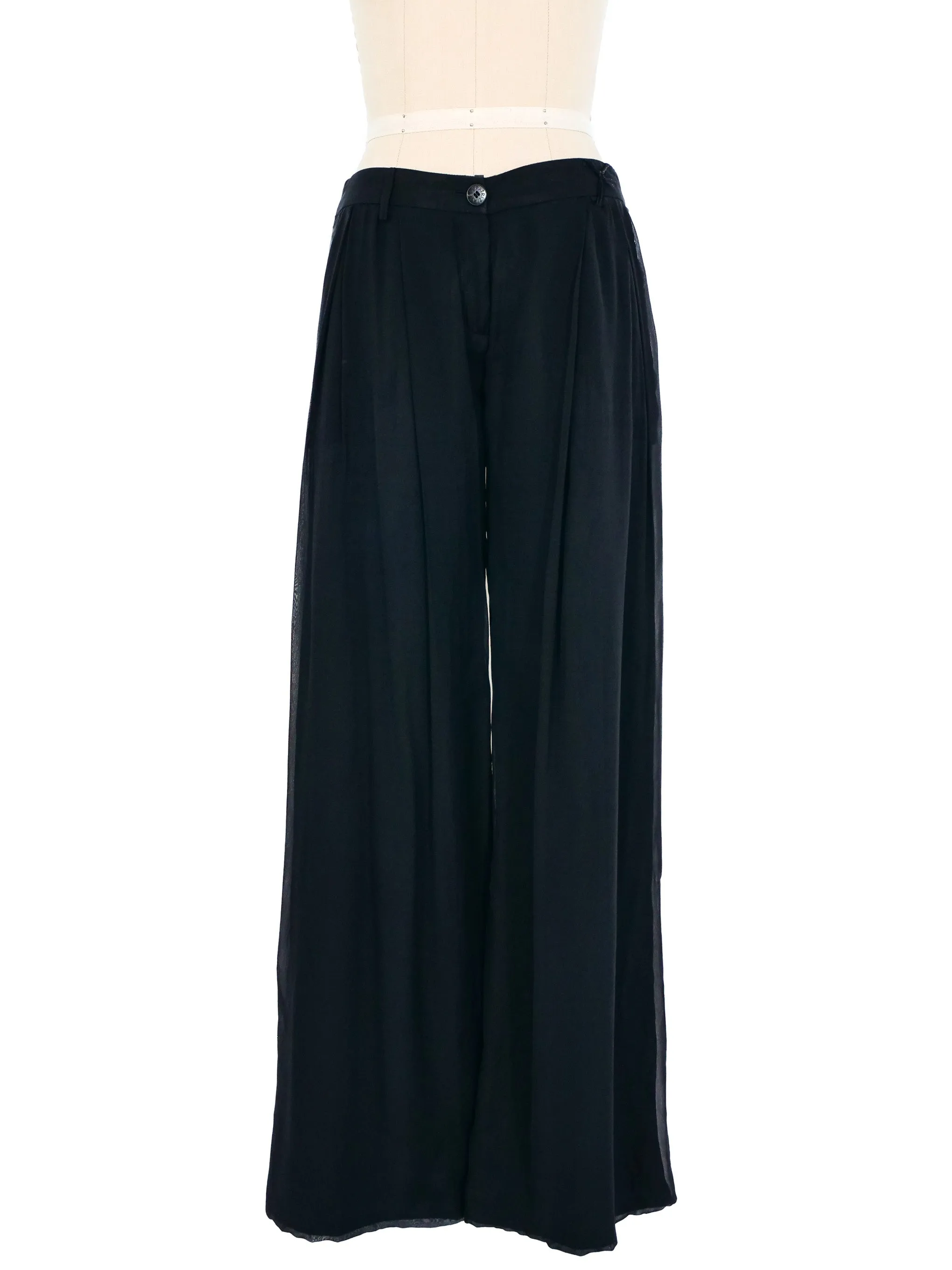 Patrizia Pepe Chiffon Trousers