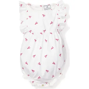 Petite Plume Ruffled Romper, Brixham Lobsters