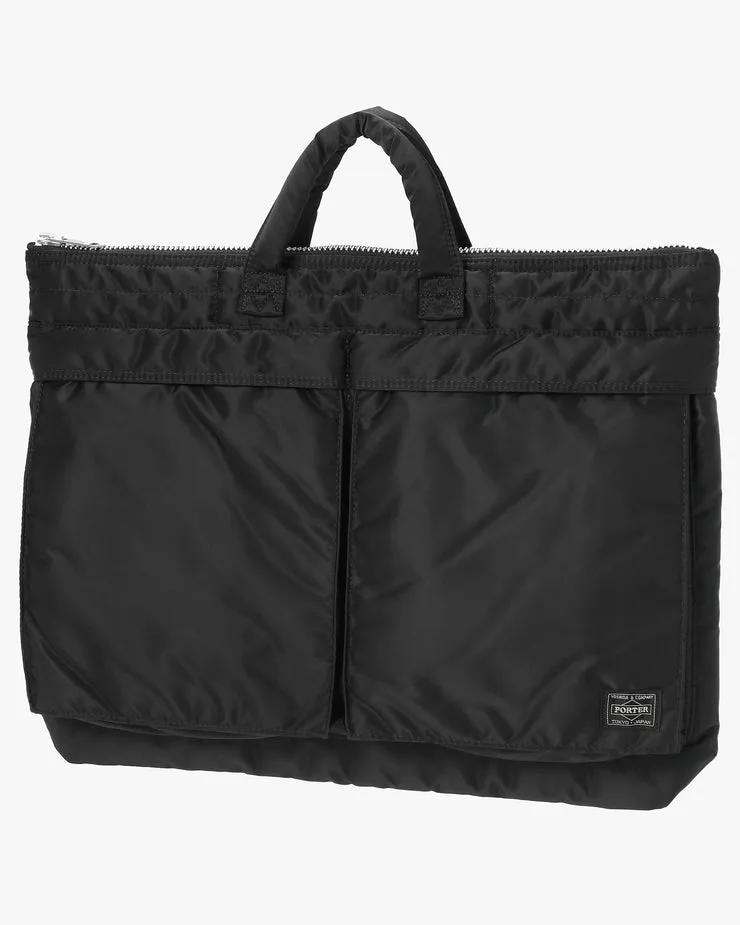 Porter-Yoshida & Co. Tanker Short Helmet Bag L - Black