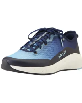 Product Name:  Ariat Men's Shiftrunner Waves Lace-Up Soft Work Sneakers - Round Toe