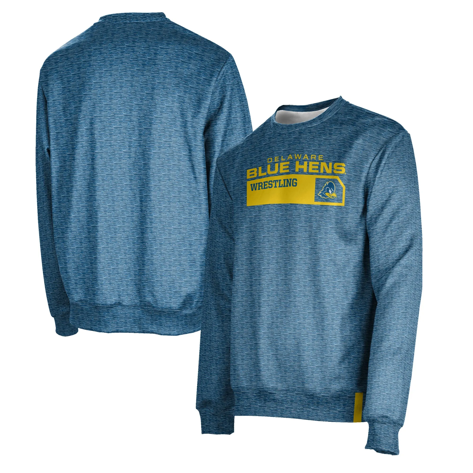 ProSphere  Delaware Fightin' Blue Hens Royal Wrestling Crewneck Pullover Sweatshirt