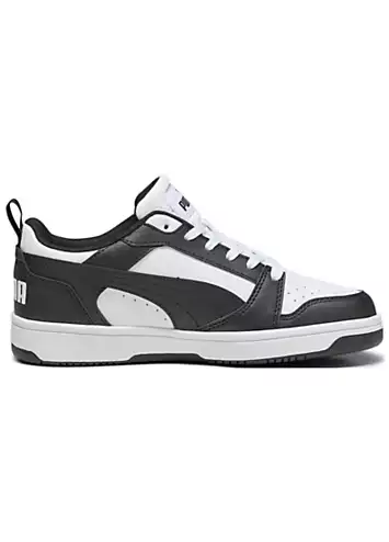 Puma Kids Rebound V6 Lo Trainers | Grattan