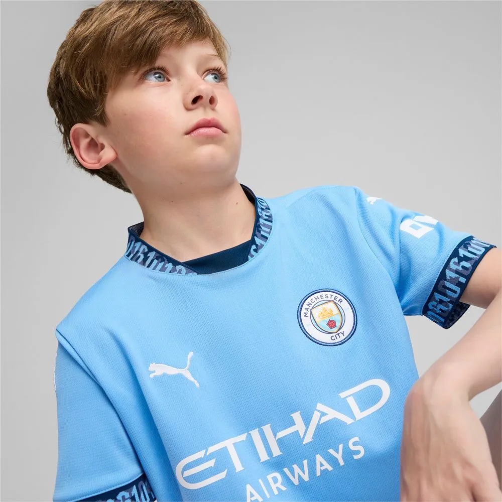 PUMA Manchester City 2024/25 Youth Home Jersey