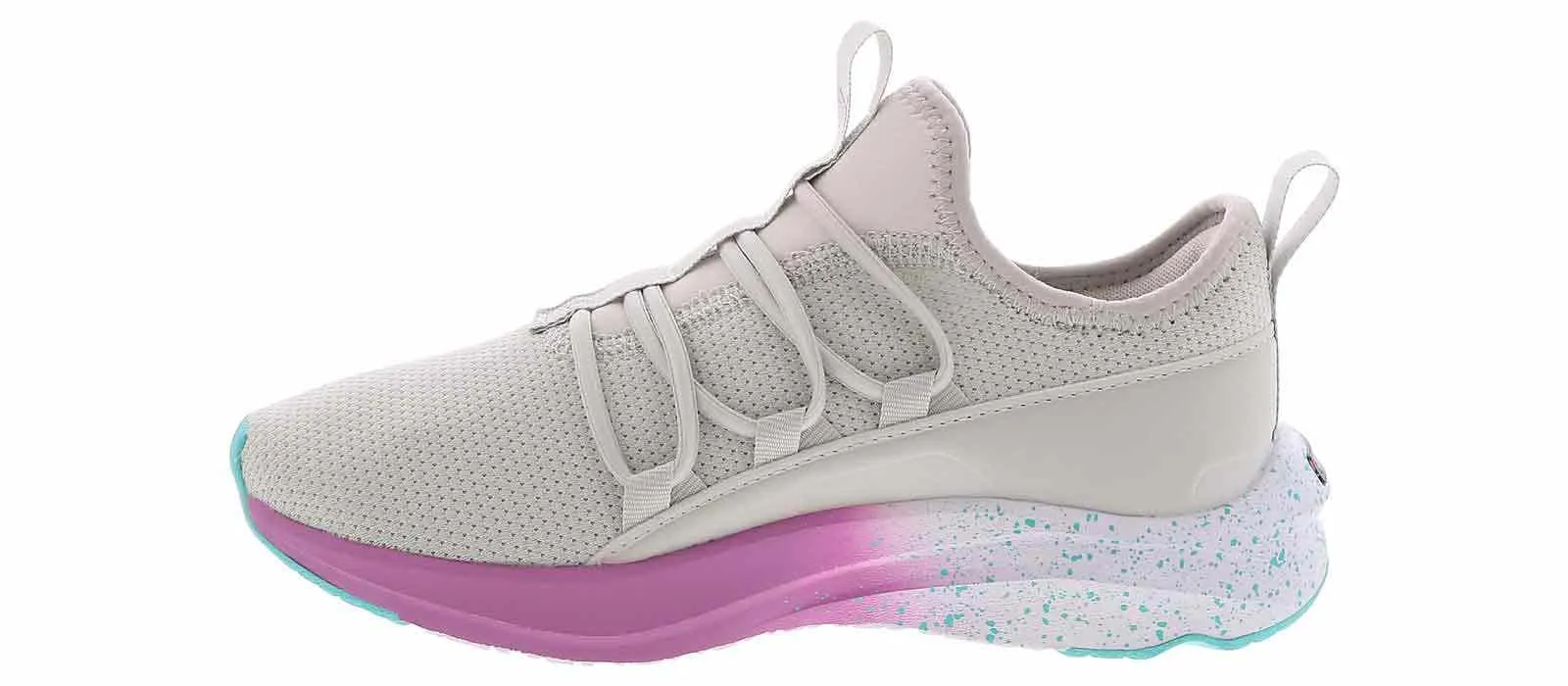 Puma One4All Splatter Fade Junior Girls’ (4-6) Running Shoe