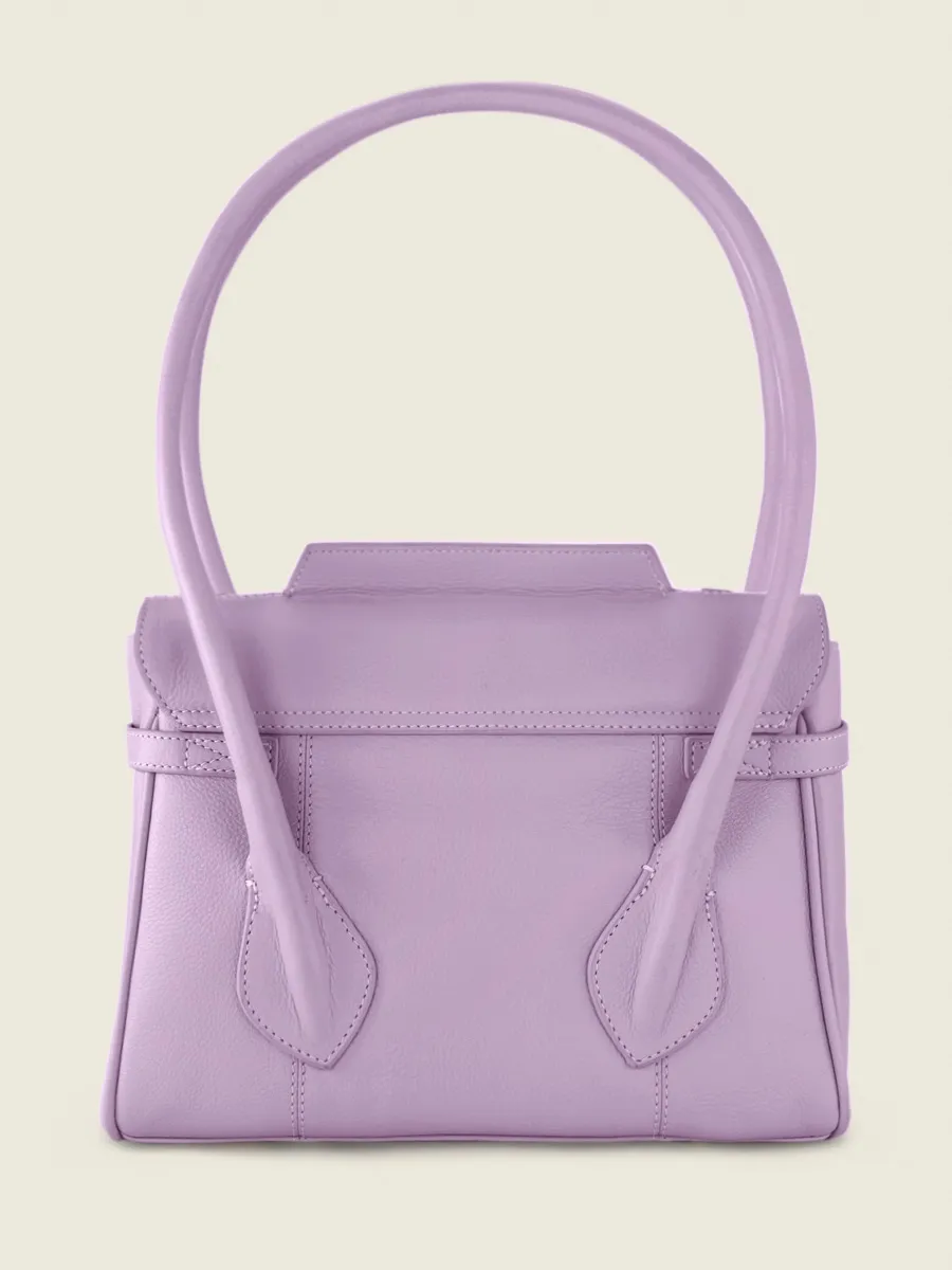 Purple Leather Handbag for Women - Colette S Pastel Lilac | PAUL MARIUS