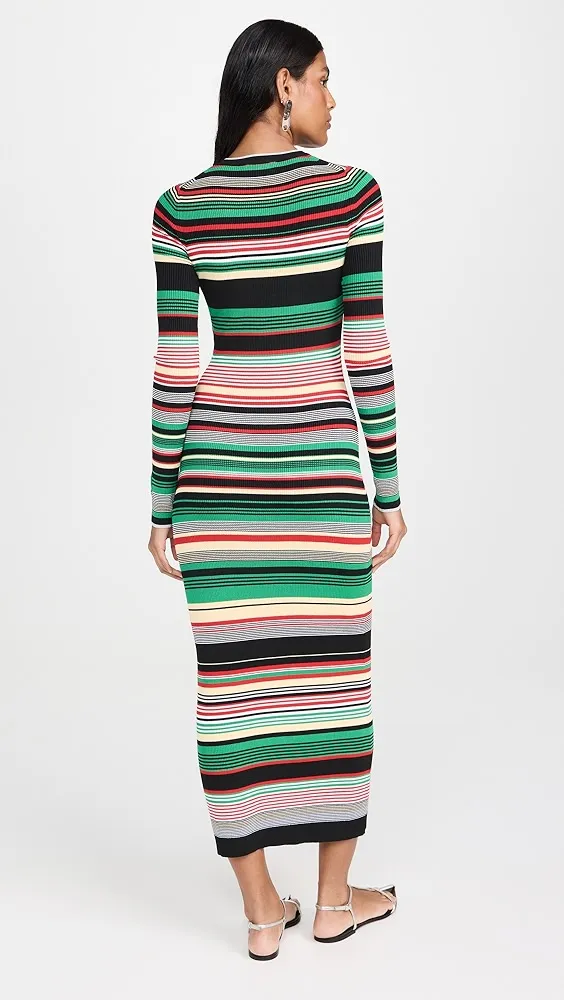 rabanne   Striped Dress 