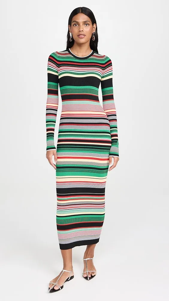 rabanne   Striped Dress 