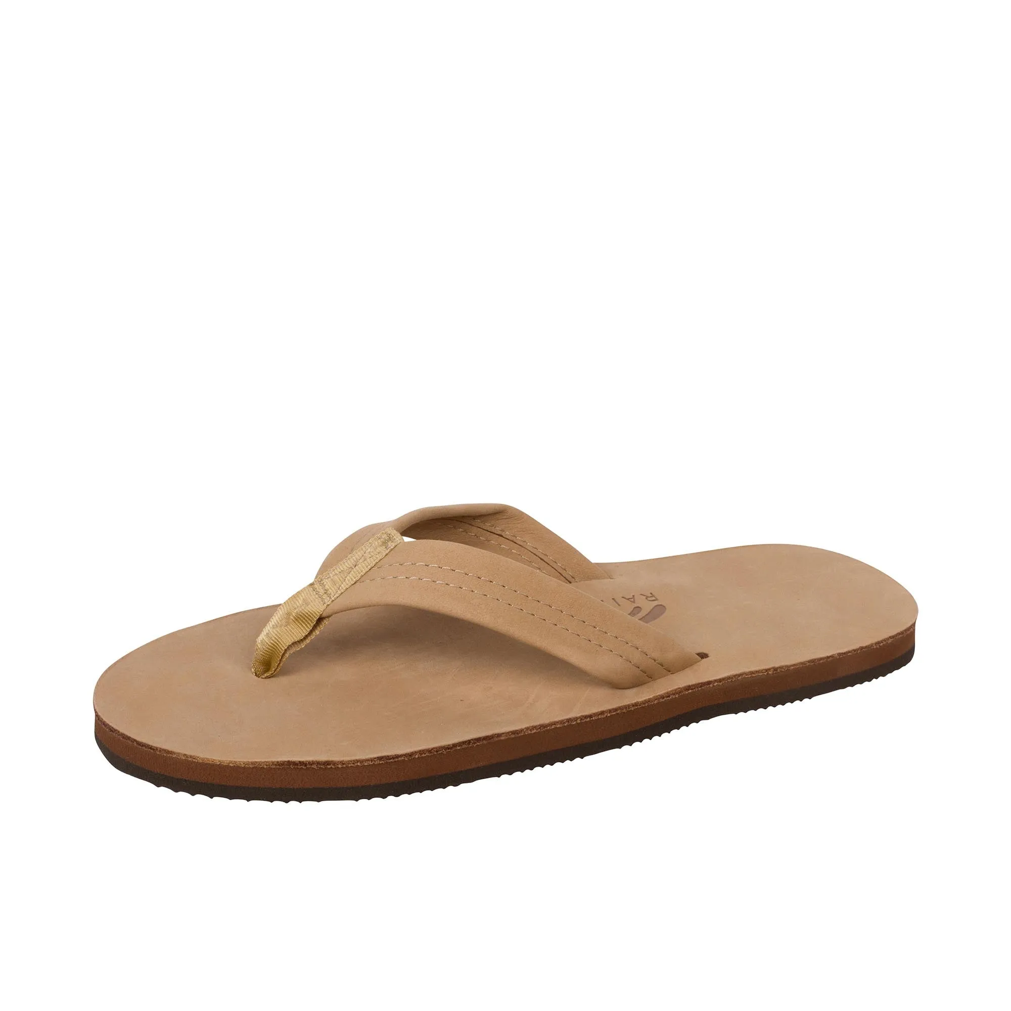 Rainbow Sandals Premier Lthr Single Layer Arch Sierra Brown