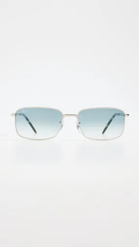 Ray-Ban   0RB3717 Rectangle Sunglasses 