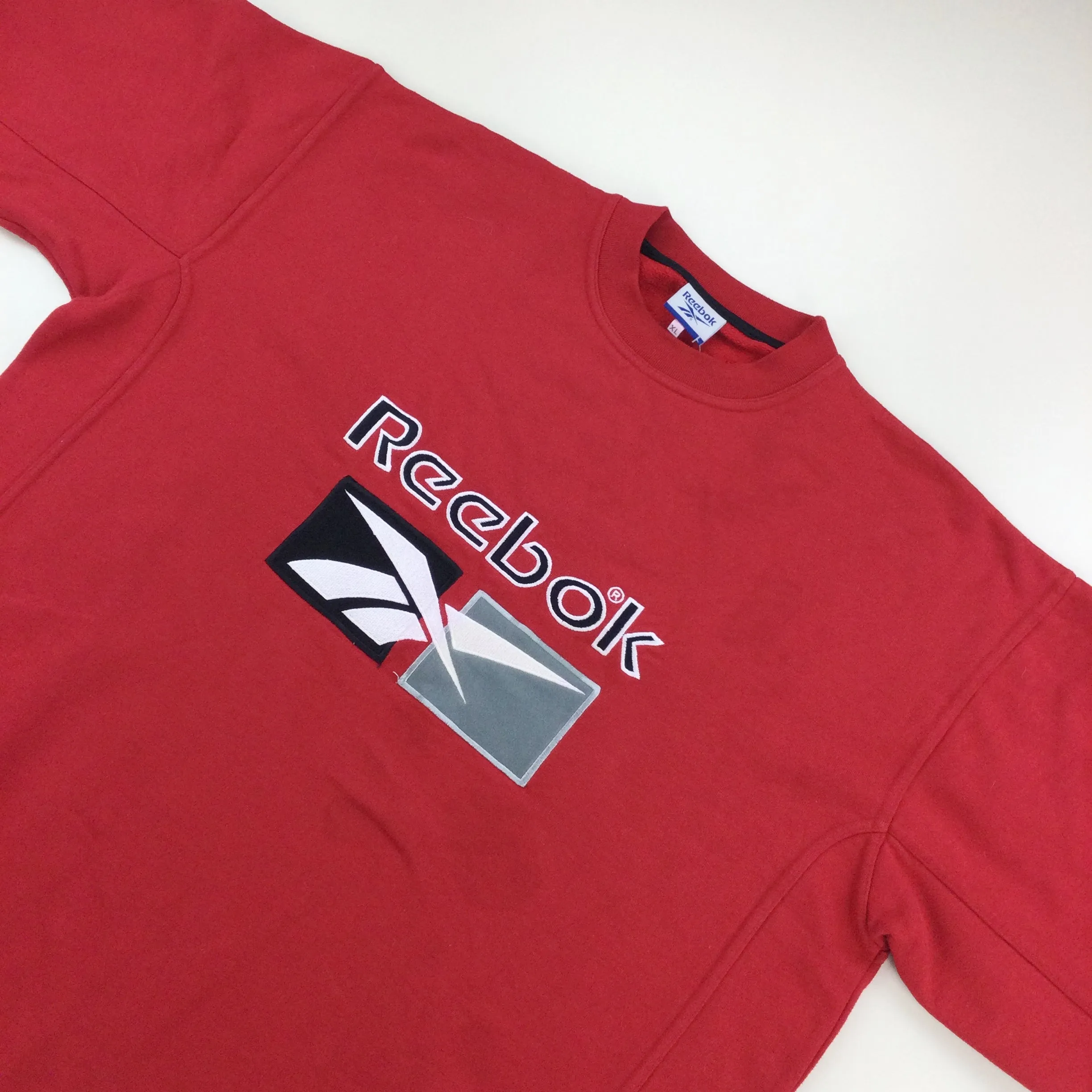 Reebok 90s Spellout Sweatshirt - XL