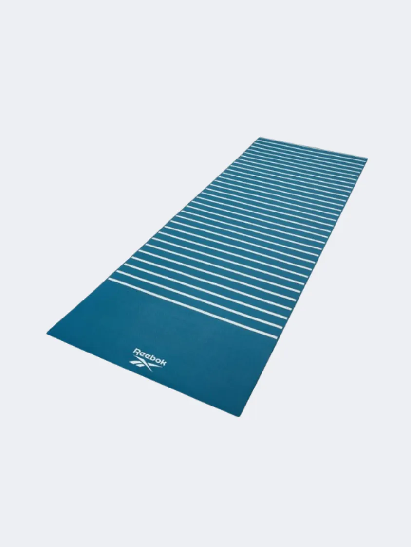 Reebok Accessories Double Sided 4 Mm Fitness Mats Green Stripes