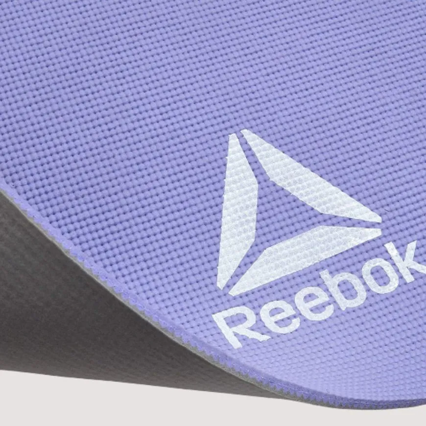 Reebok Accessories Double-Sided 6Mm Fitness Mats Purple/Grey