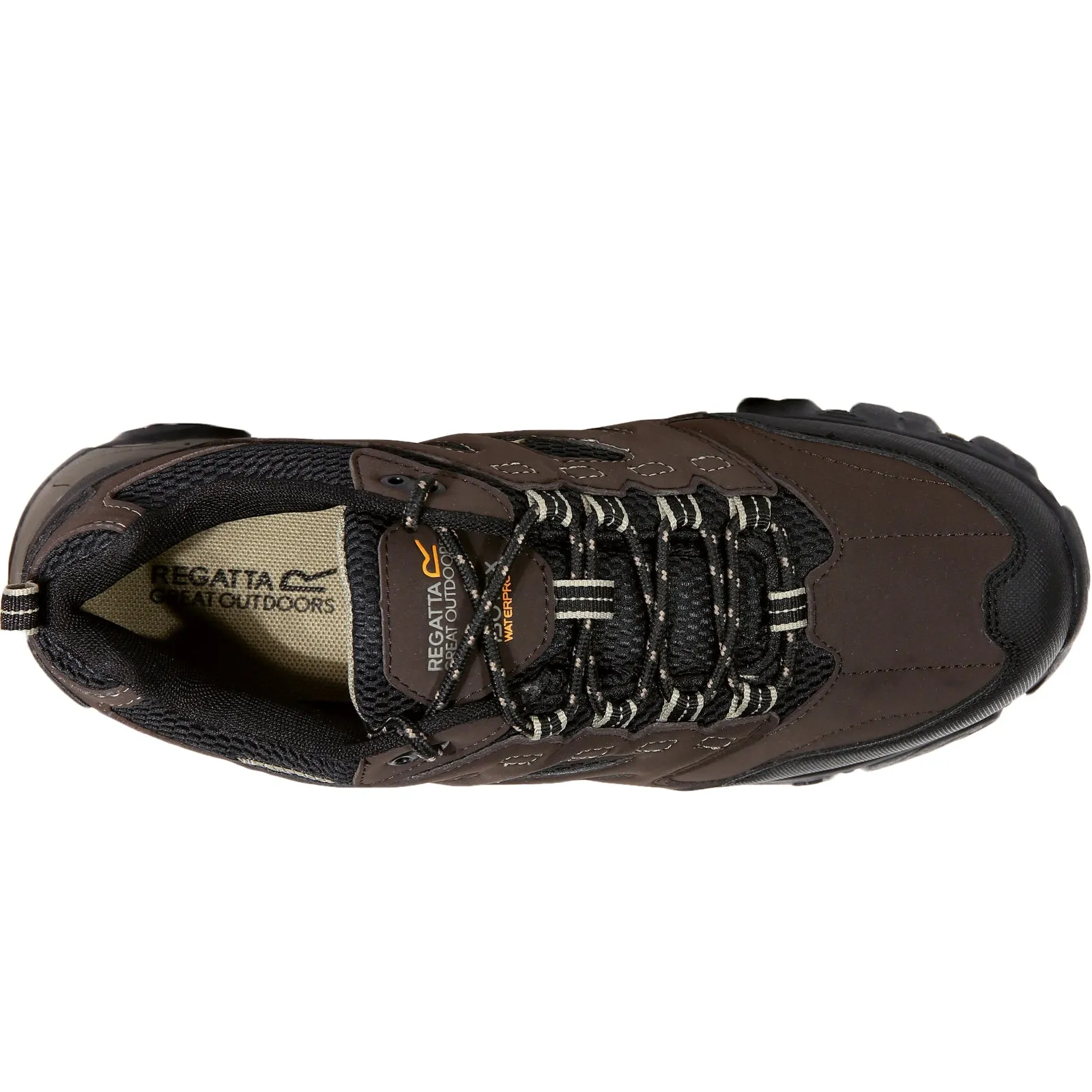 Regatta Mens Holcombe Waterproof Low Walking Shoes