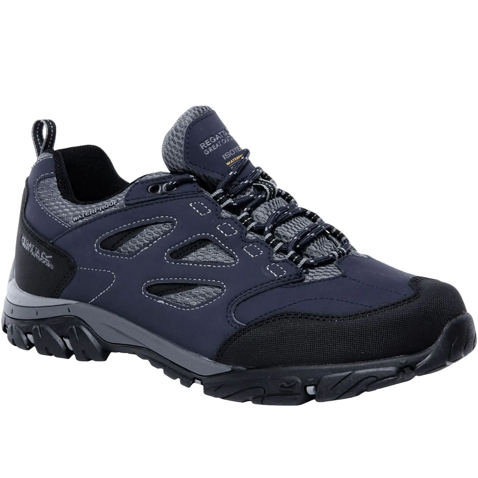 Regatta Mens Holcombe Waterproof Low Walking Shoes