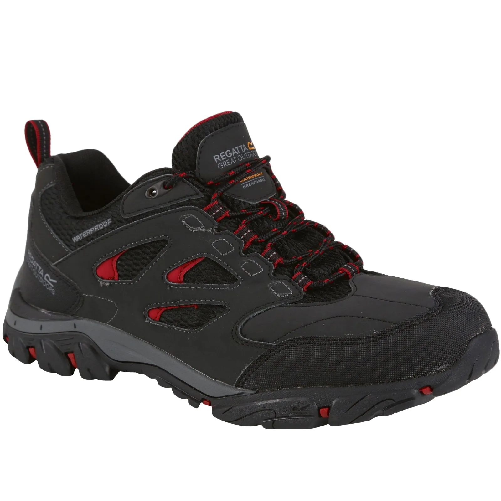 Regatta Mens Holcombe Waterproof Low Walking Shoes