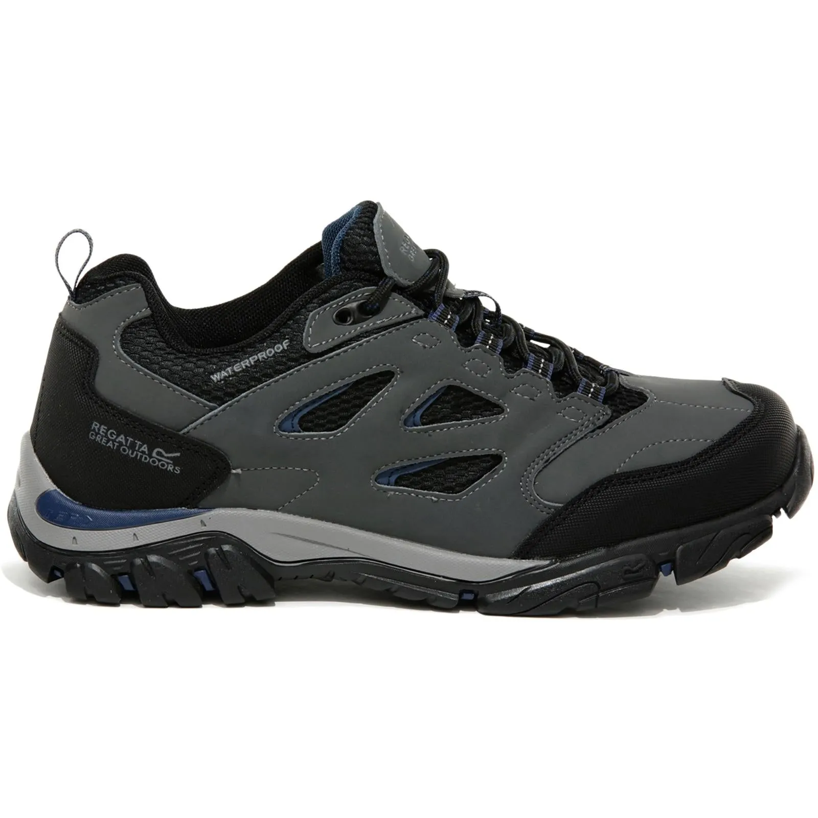 Regatta Mens Holcombe Waterproof Low Walking Shoes