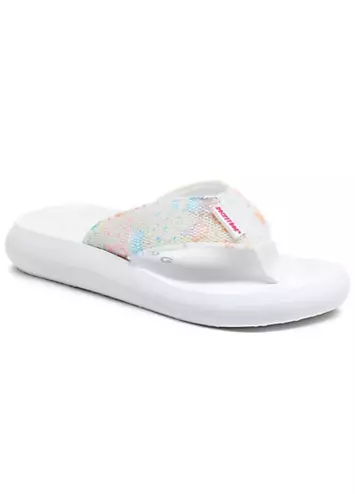 Rocket Dog Ladies White Spotlight Barker Sandals | Grattan