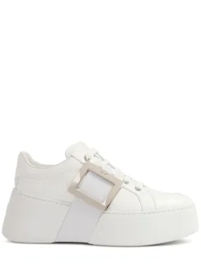 Roger Vivier   Viv Skate high leather sneakers 