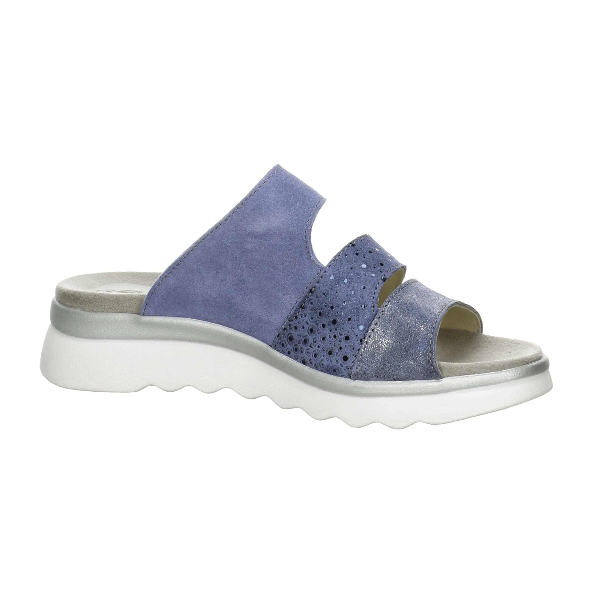 Rohde Comfortable Blue Women's Slip-On Sandals for Spring/Summer