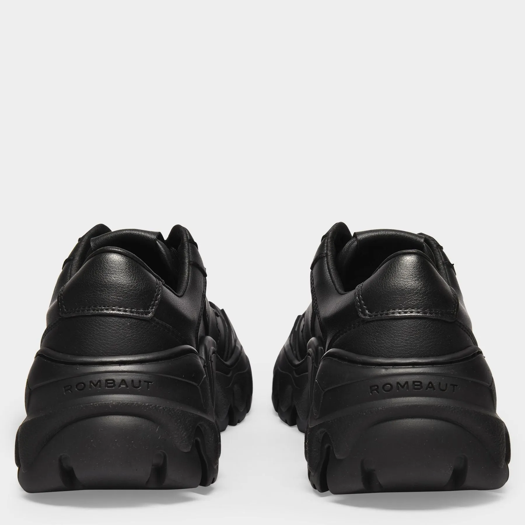 Rombaut  Boccaccio II Low Sneakers in Black Vegan Leather