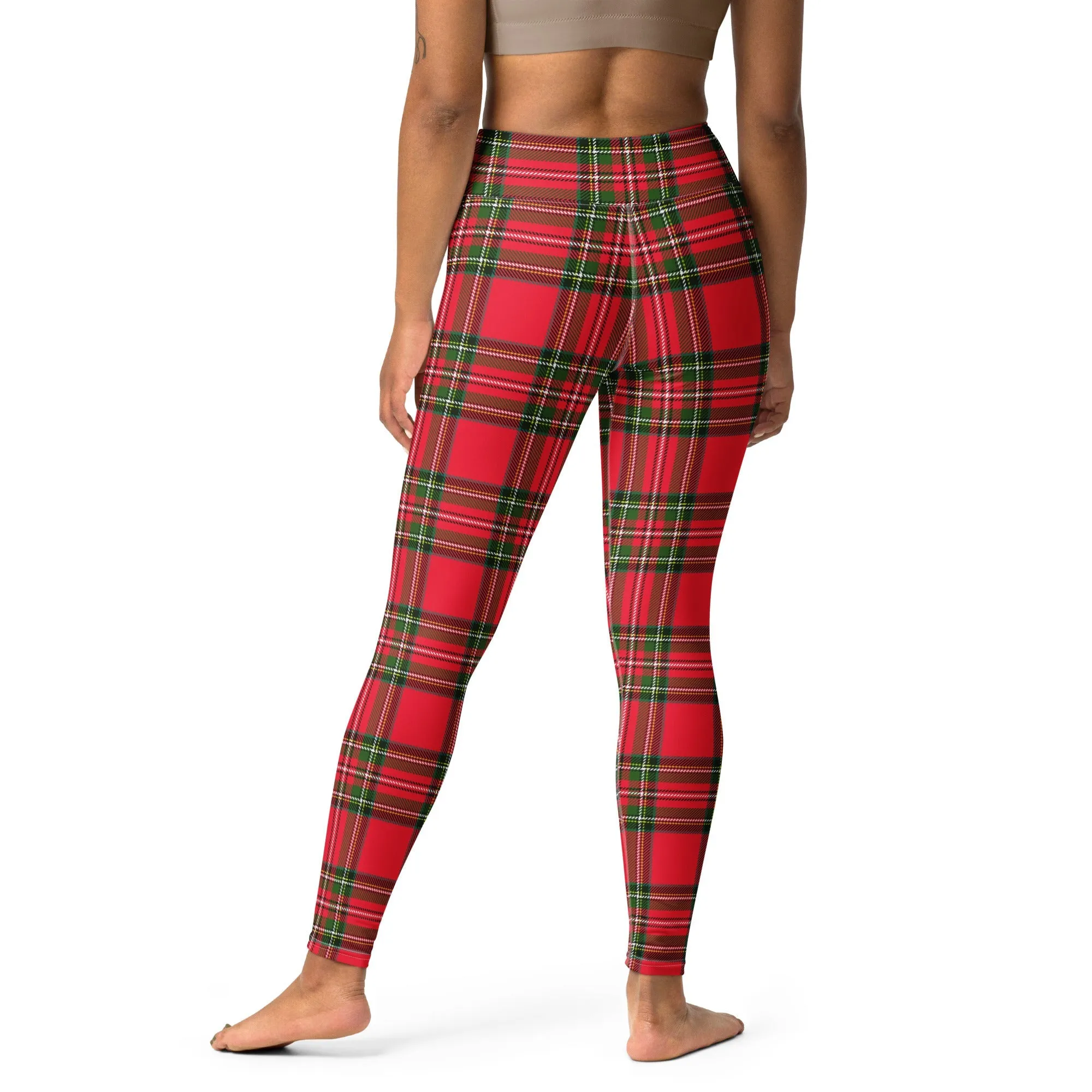 Royal Tartan Yoga Leggings