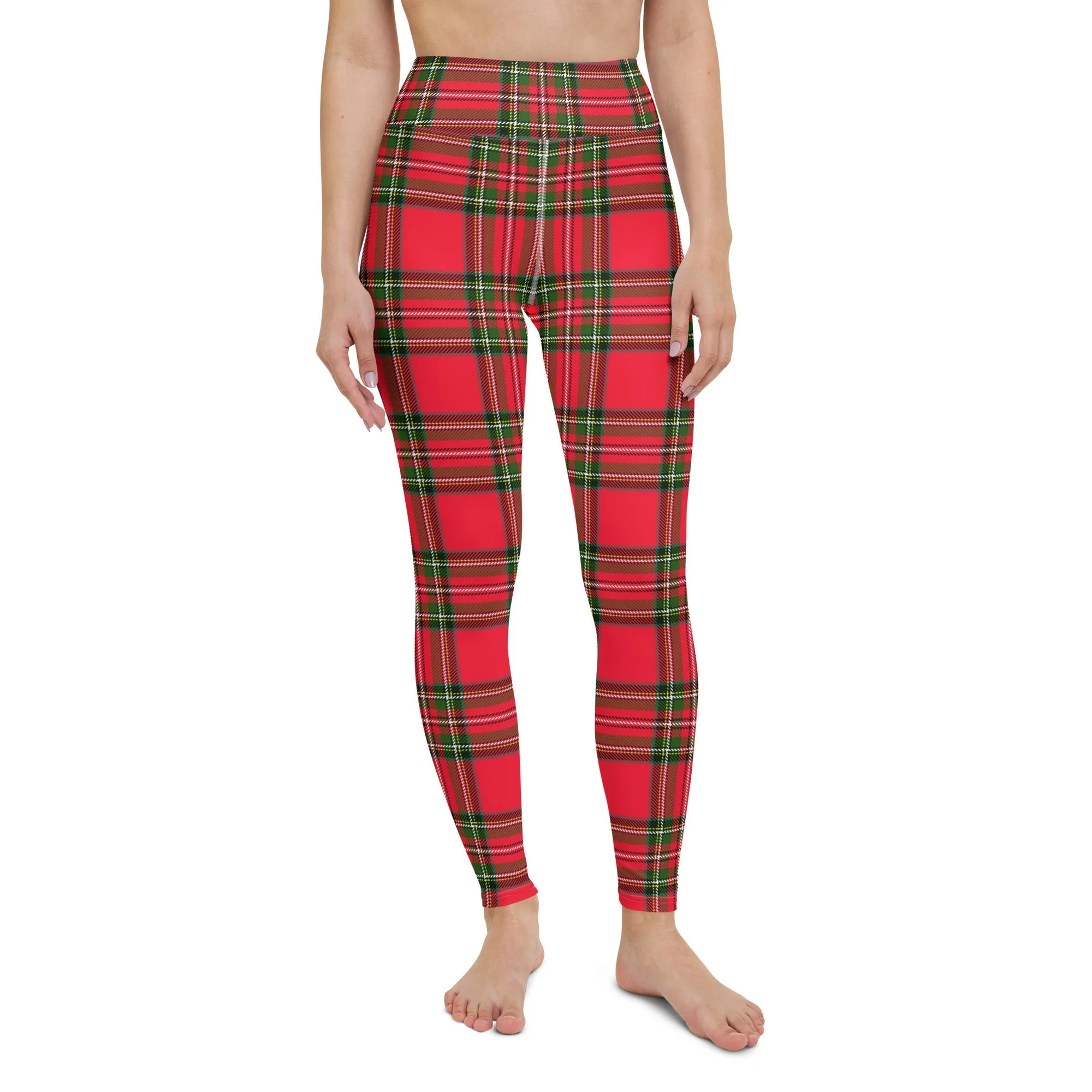 Royal Tartan Yoga Leggings