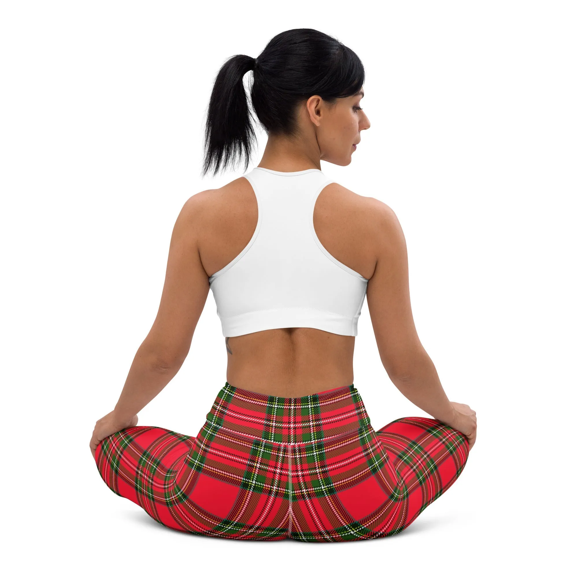 Royal Tartan Yoga Leggings