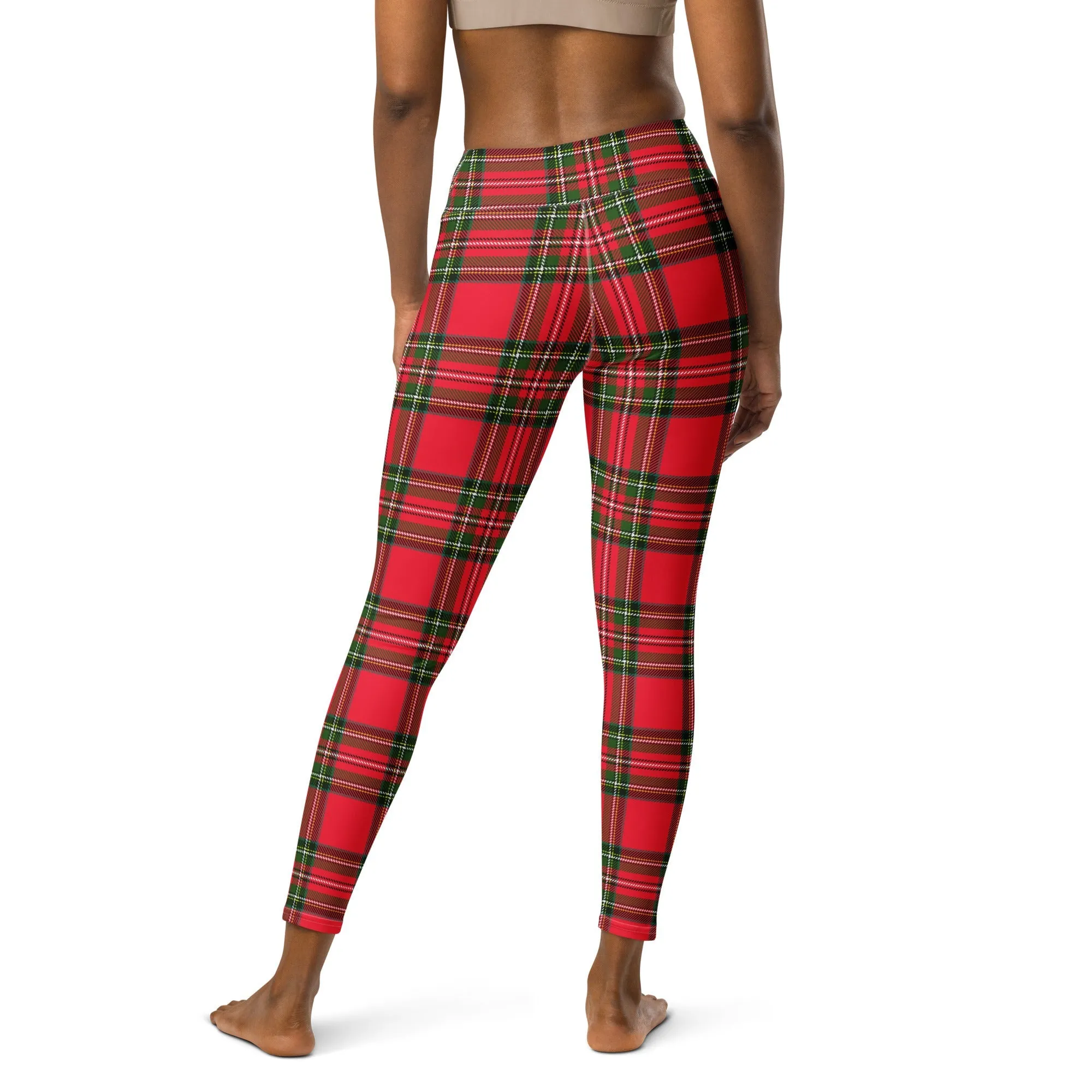 Royal Tartan Yoga Leggings