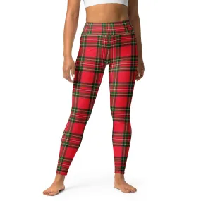 Royal Tartan Yoga Leggings