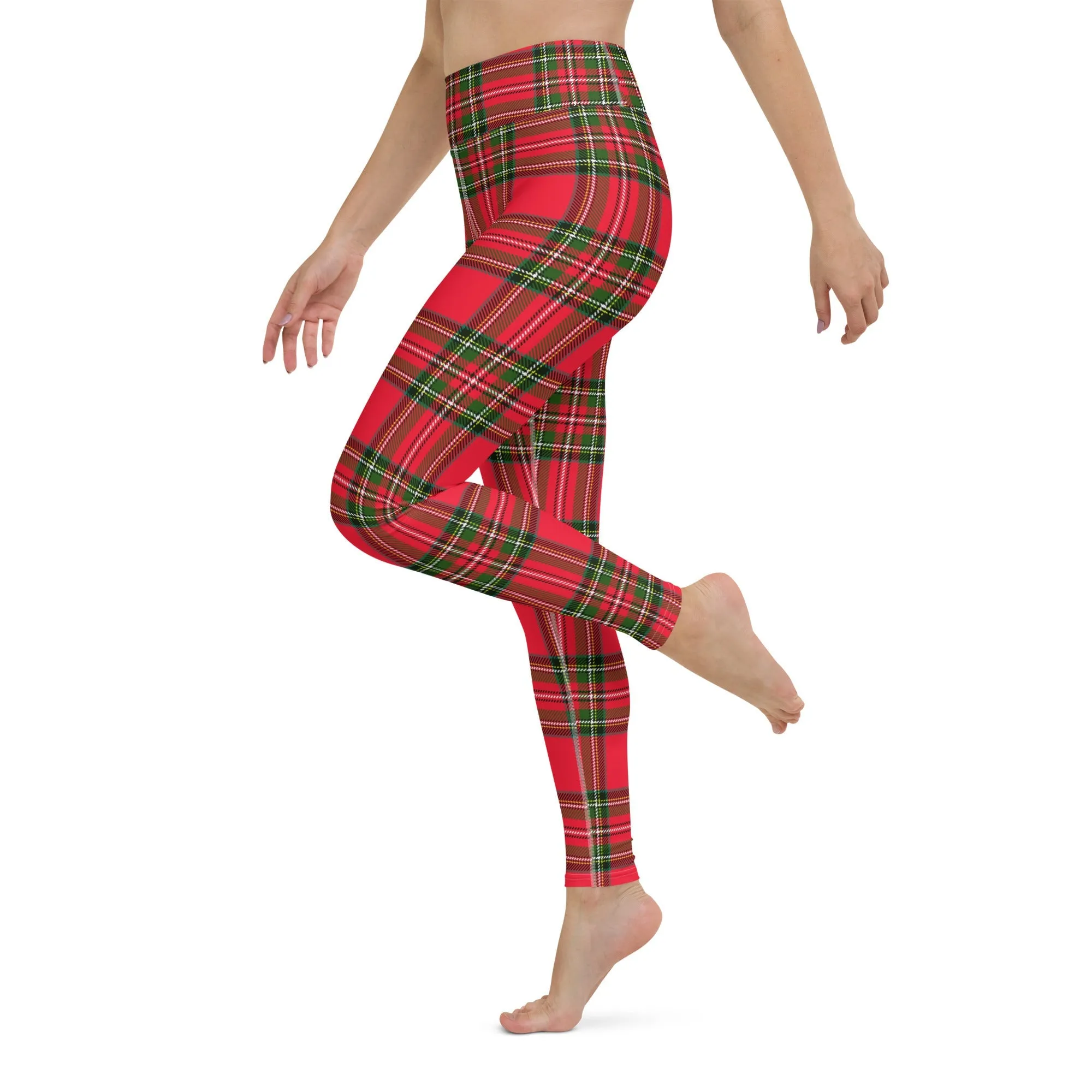 Royal Tartan Yoga Leggings