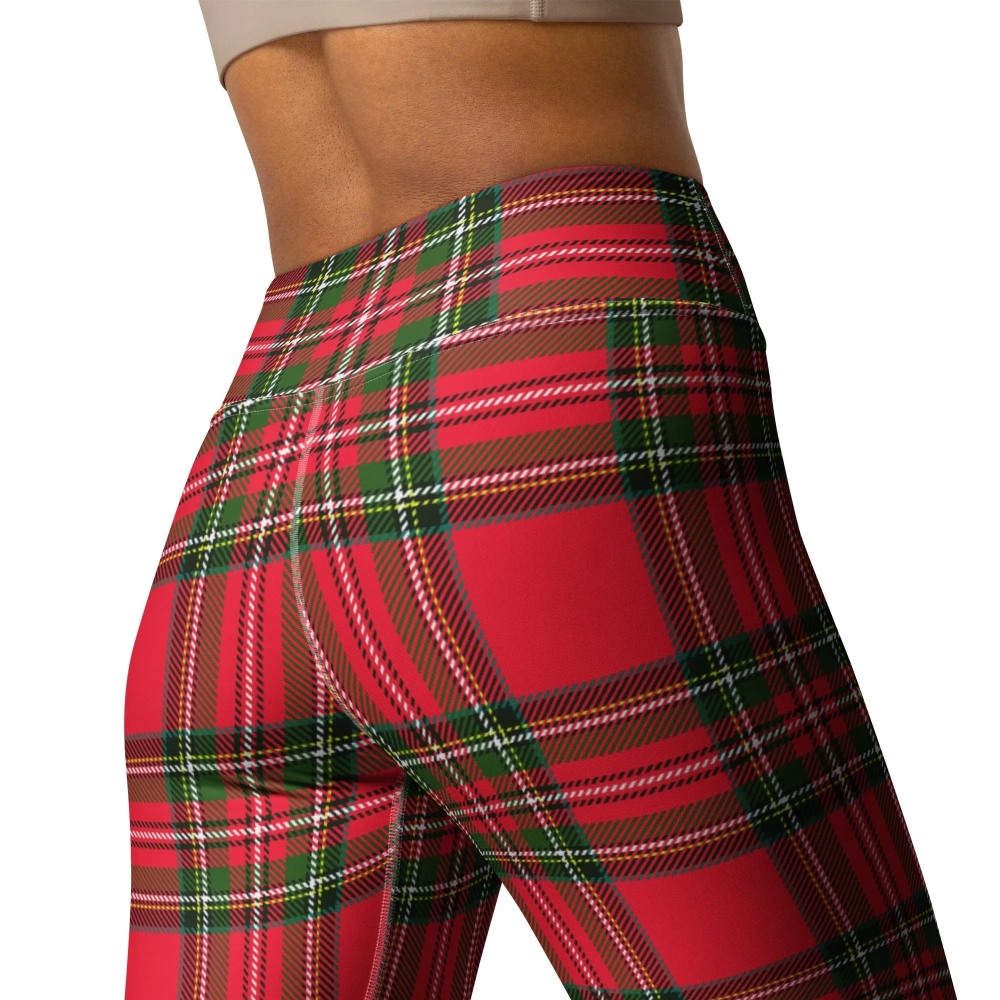 Royal Tartan Yoga Leggings